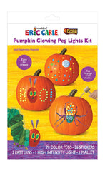 Pumpkin Masters World of Eric Carle peg patterns show colorful design ideas for kids