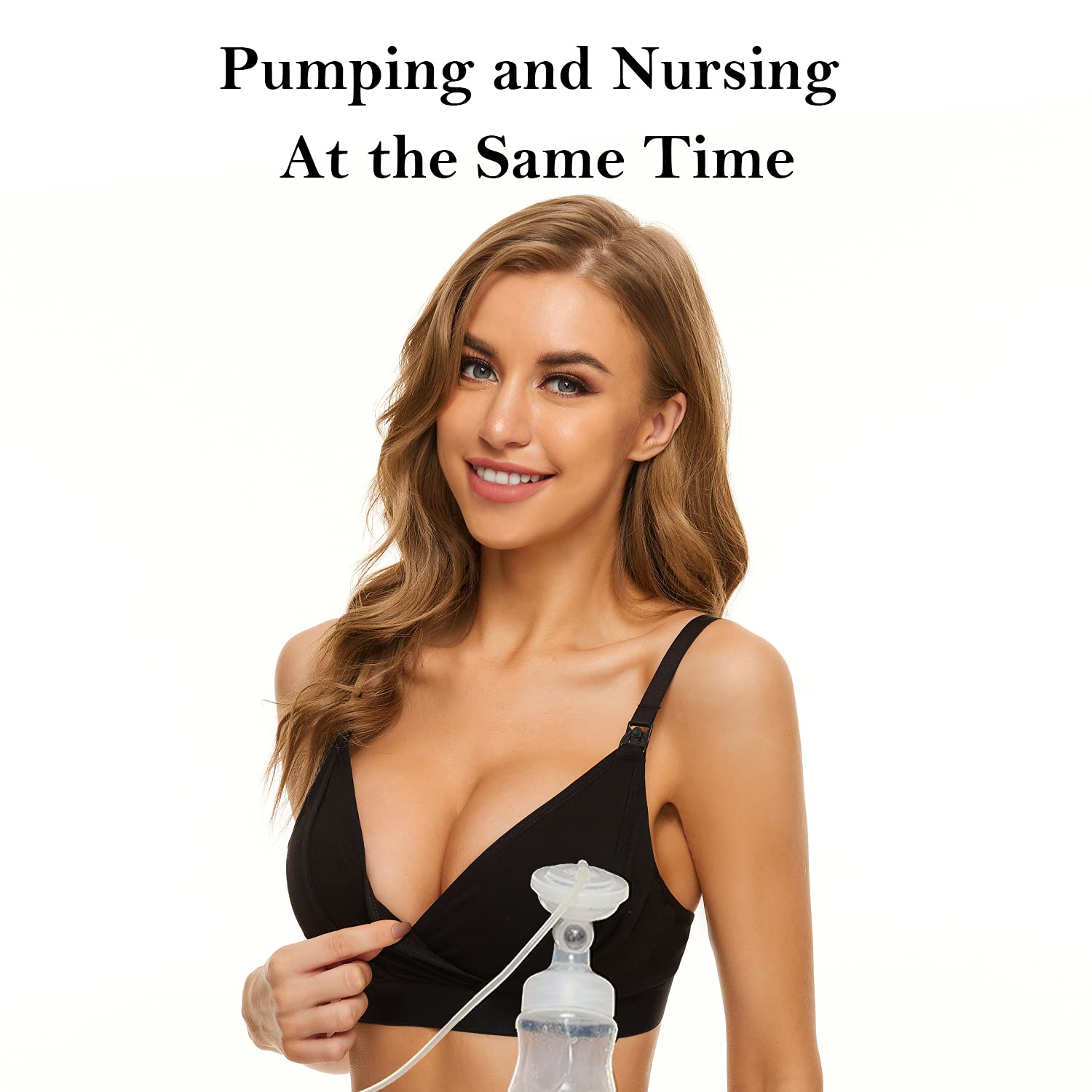 PUMPKIN PUMP adjustable fit with hooks and eyes for secure all-day wear.