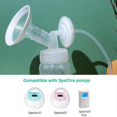 PumpMom duckbill valves ensure smooth milk flow while maintaining gentle suction