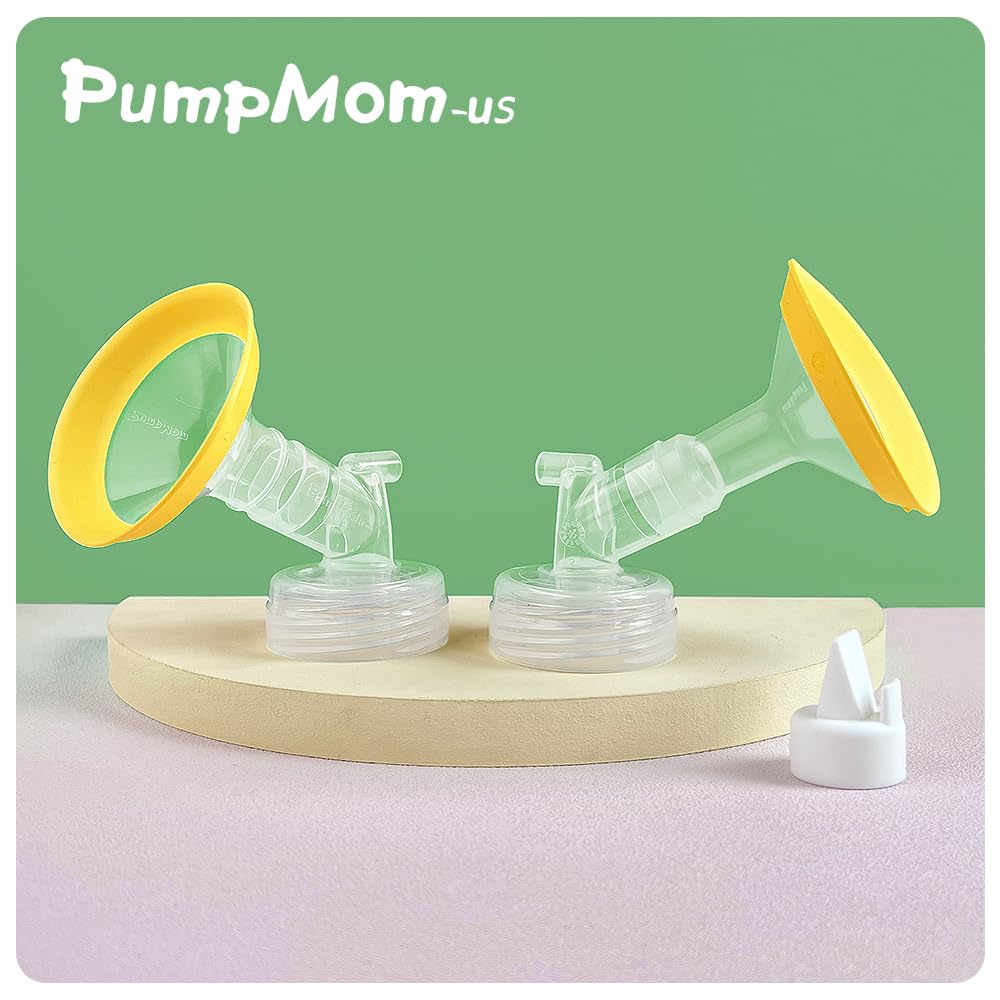 PumpMom-US 17mm flange rigid body maintains stable seal during pumping.