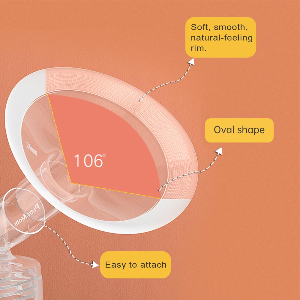 PumpMom-us BPA-free shield in food-grade material supports safe pumping.