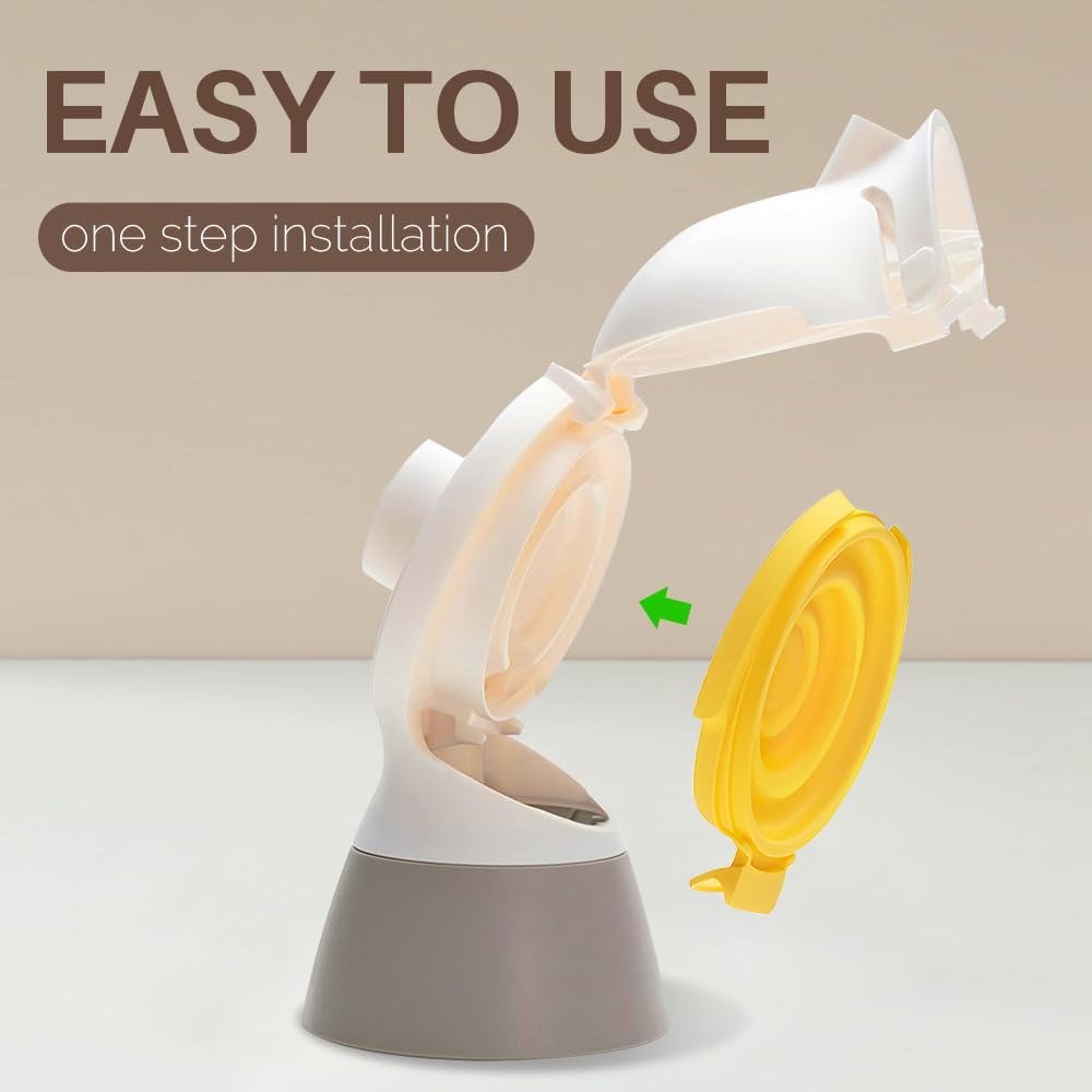PUMPMOM-US BPA-free silicone icon signals safe replacement parts