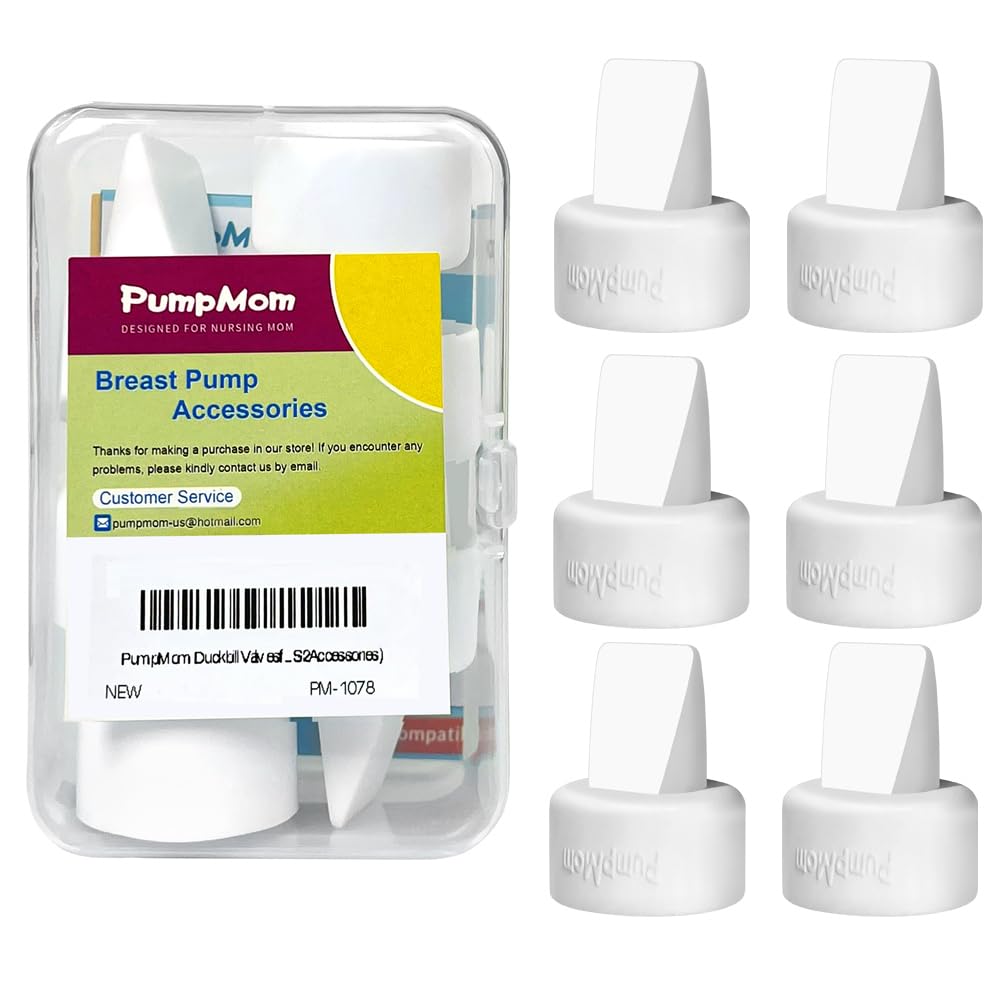 PumpMom-US duckbill valve close-up for Spectra S1/S2, precise fit.