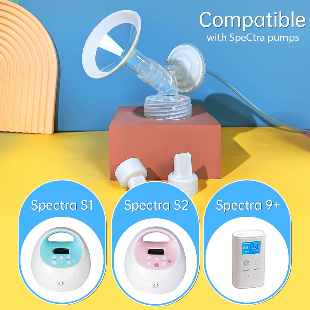 PumpMom-US duckbill valves four-pack supports steady suction flow