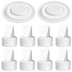 PUMPMOM-US duckbill valves 8-pack for reliable pumping and quick replacements.