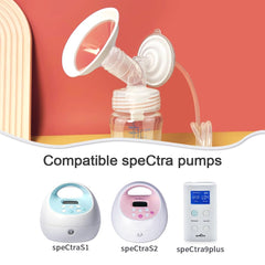 PUMPMOM-US flex shield with soft rim supports natural feel while you pump.