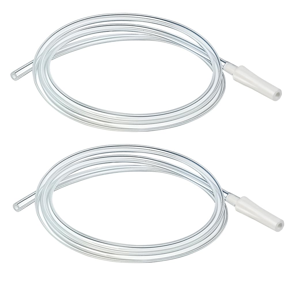 PUMPMOM-US replacement tubing for Spectra Gold Dual shows flexible silicone for dual pumping setups.