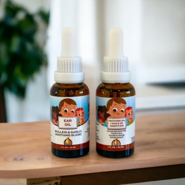 Baby receives gentle teething oil massage with Punkin Butt on swollen gums