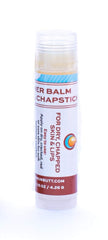 Punkin Butt lip balm around mouth protects skin from drool