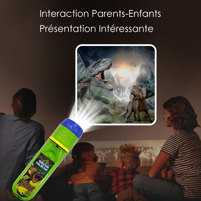 Pup Go projector torch bedtime storytelling setup helps calm kids.
