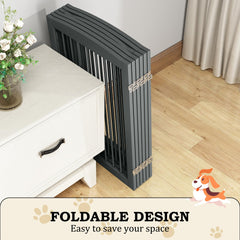 PUPETPO metal support feet add stability during setup.