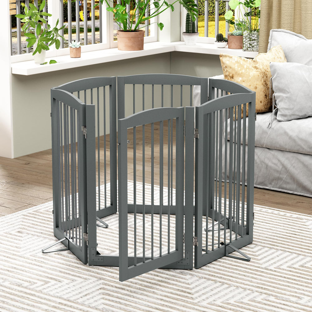 PUPETPO pre-assembled gate requires no tools or drilling.