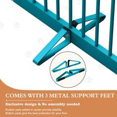 PUPETPO sturdy MDF construction with metal feet ensuring stable placement.