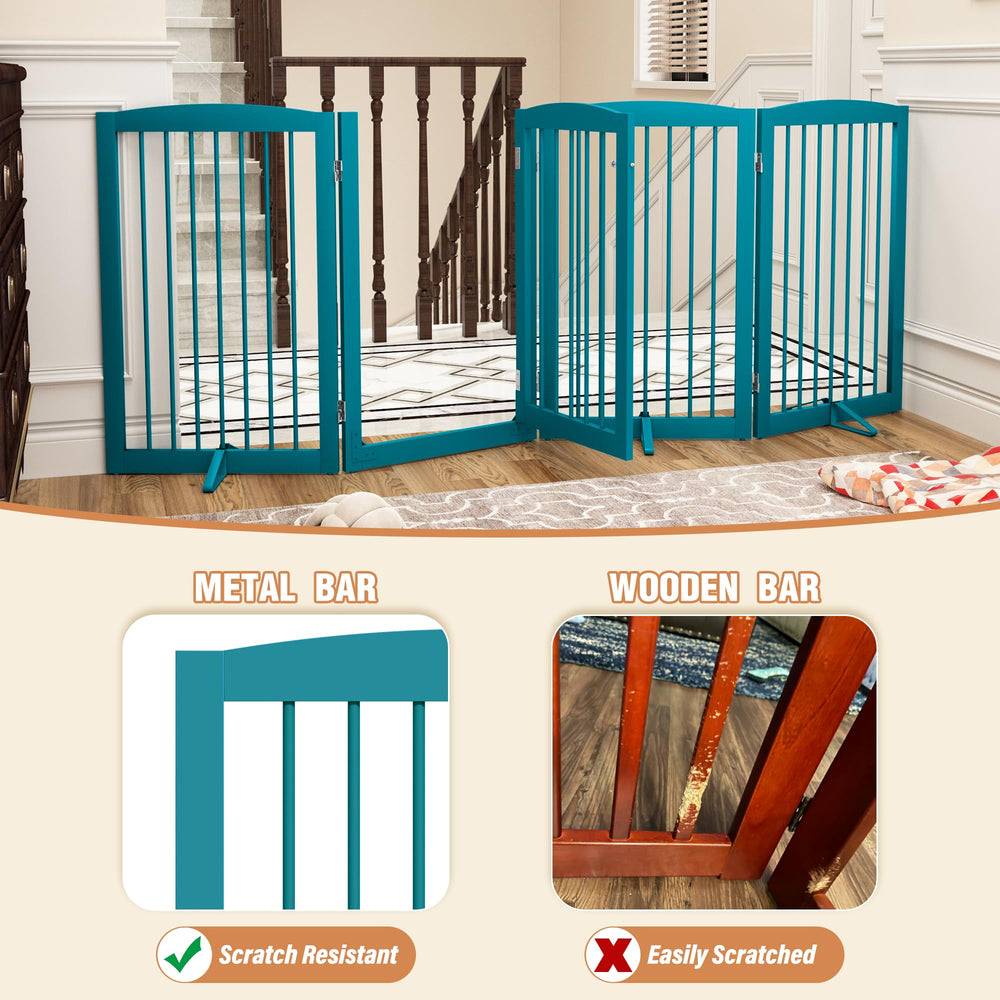 PUPETPO walk-through door with locking mechanism enhances safe access.