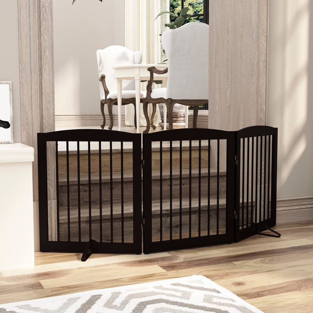 PUPETPO stylish brown finish blends with home decor