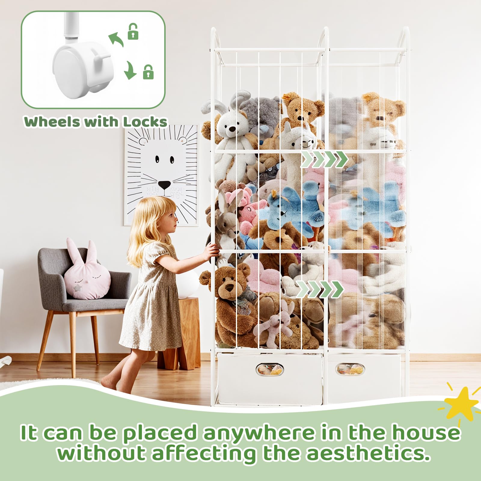 Puppiluv rounded corners safety reduce bumps during play