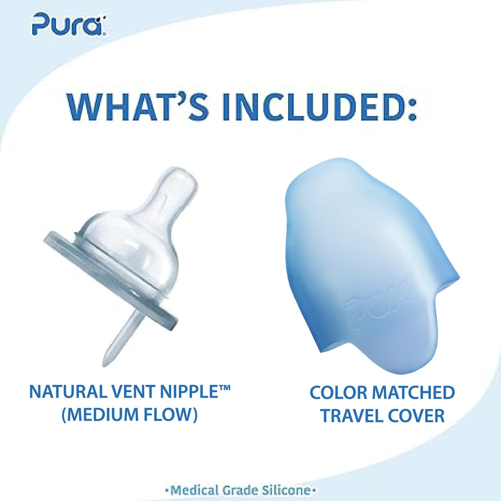 Pura Kiki insulated bottle side profile demonstrating temperature retention for on-the-go use