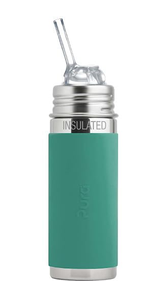 Pura Kiki bottle pours smoothly for easy hydration on the go