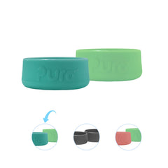 Pura Kiki bumper close-up shows medical-grade silicone texture for safe, durable use