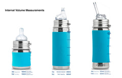 Pura Kiki straw closeup features medical-grade silicone for gentle sipping.