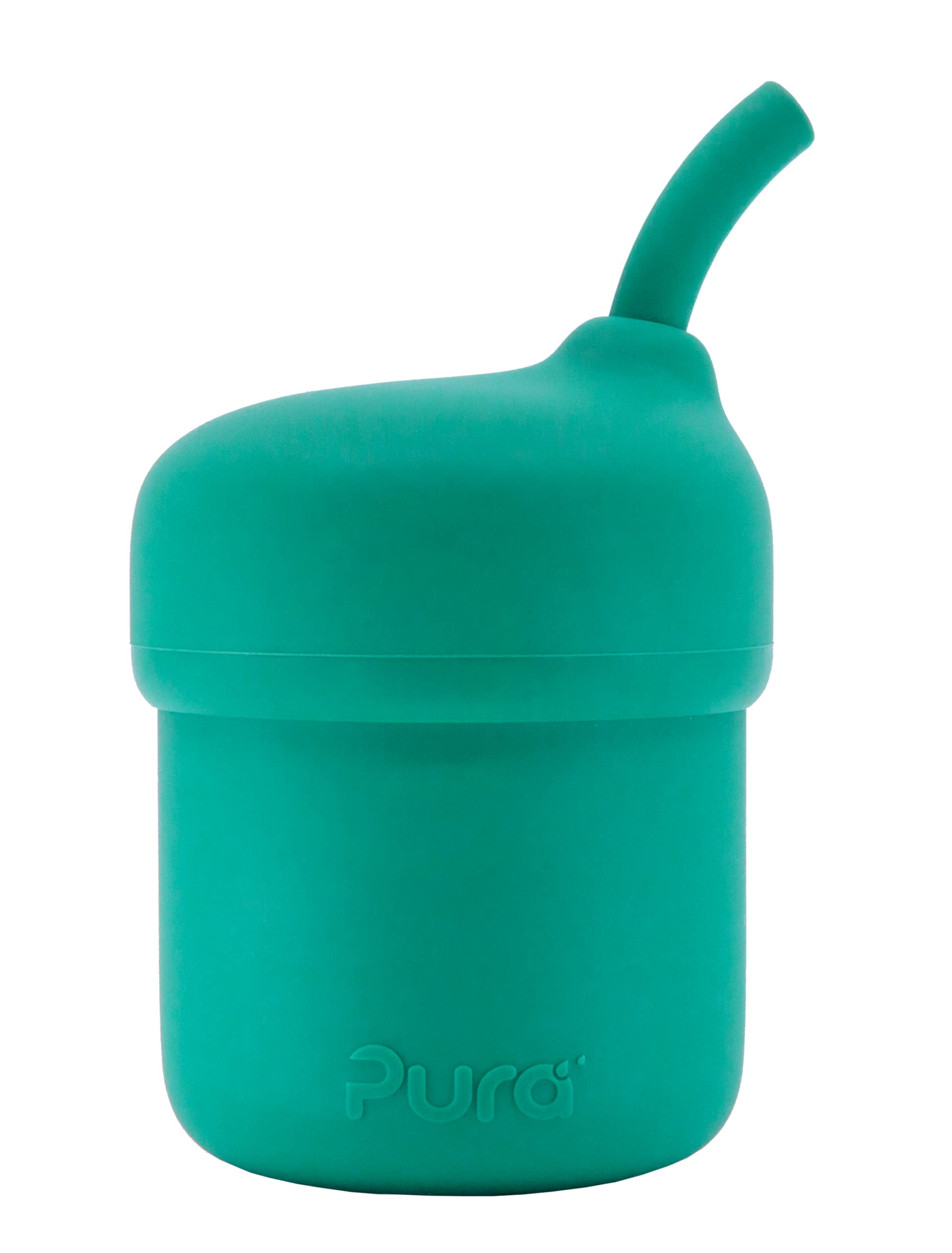 Pura my-my silicone straw cup compatible with the my-my sippy lid.