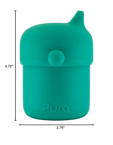 Pura my-my Sippy Cup travel-friendly form fits cup holders and strollers.