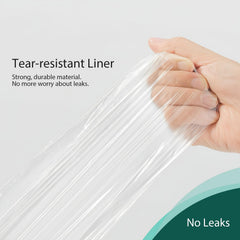 Puravel disposable potty liners easy-setup perforation helps parents deploy quickly during potty emergencies.
