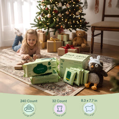 PurComfy Baby Wipes Travel Pack compact on-the-go soothing cleanups for busy parents