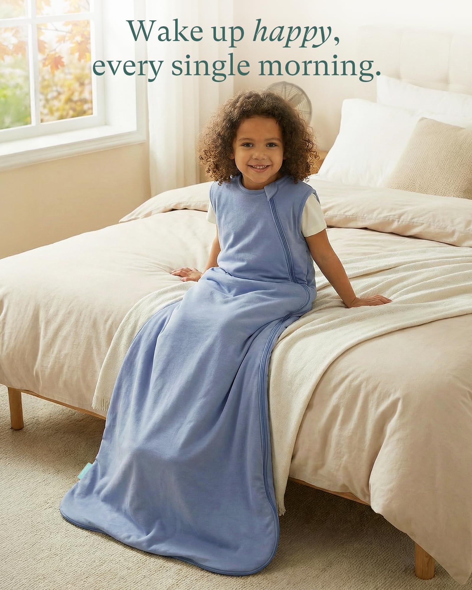 PurComfy care-friendly fabric is suitable for sensitive skin and itch-free evenings.