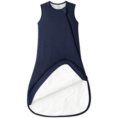 PurComfy extra-long sleep sack fabric close-up shows breathable bamboo blend for warm, comfortable nights.