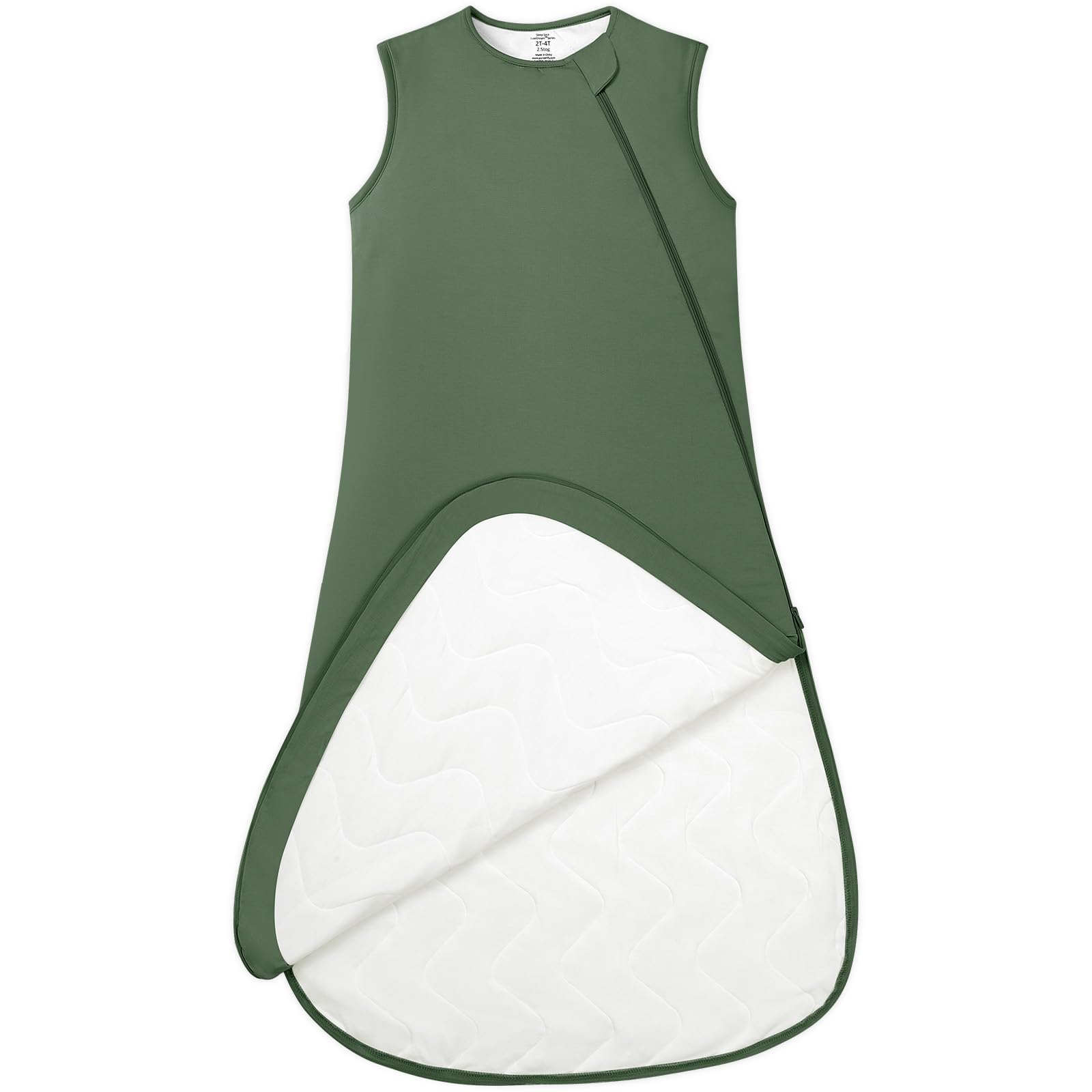 PurComfy sleep sack length shows growth-friendly fit for toddlers