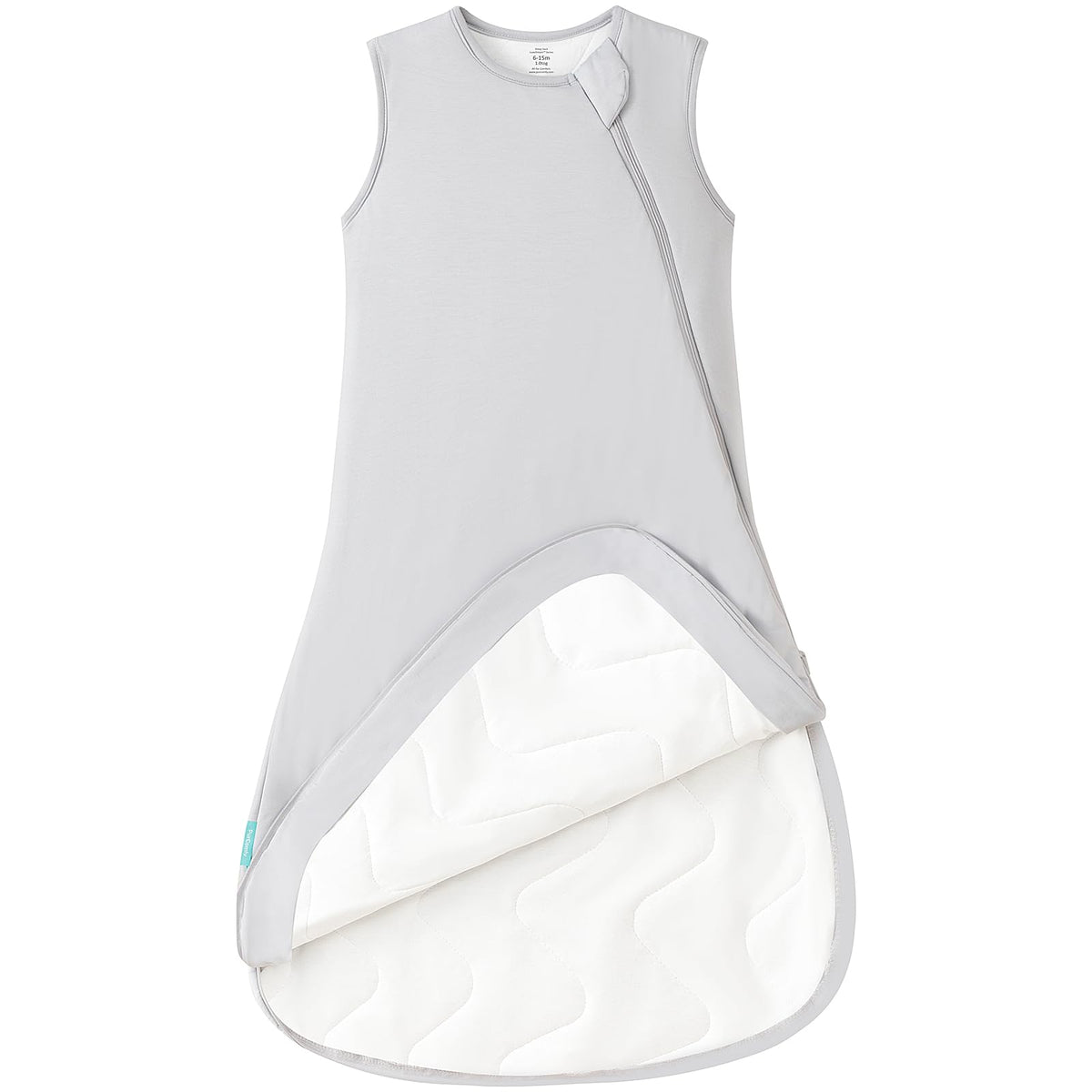 PurComfy extra-long sleep sack on bed shows generous 3T-4T fit for growing toddlers.