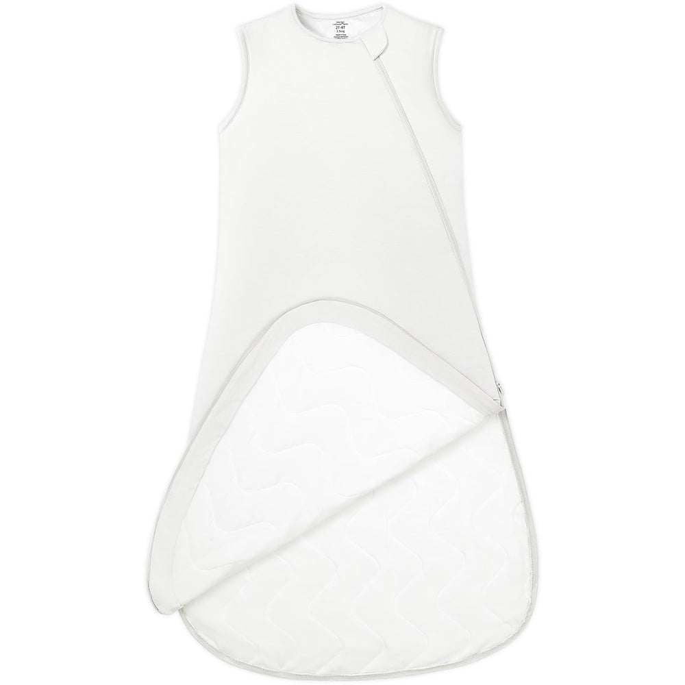 PurComfy extra-long sleep sack front view showing roomy design for growing toddlers and easy movement.