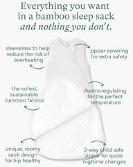 PurComfy extra-long sleep sack side view demonstrating full-length zipper and easy dressing for wiggly kids.