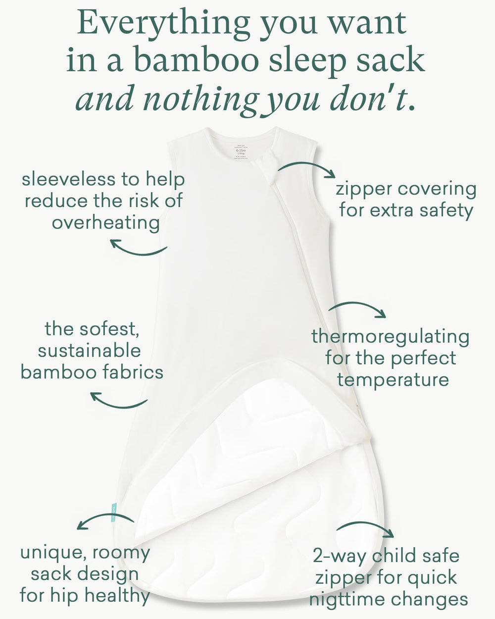 PurComfy fabric close-up shows bamboo viscose blend for breathable, itch-free wear.