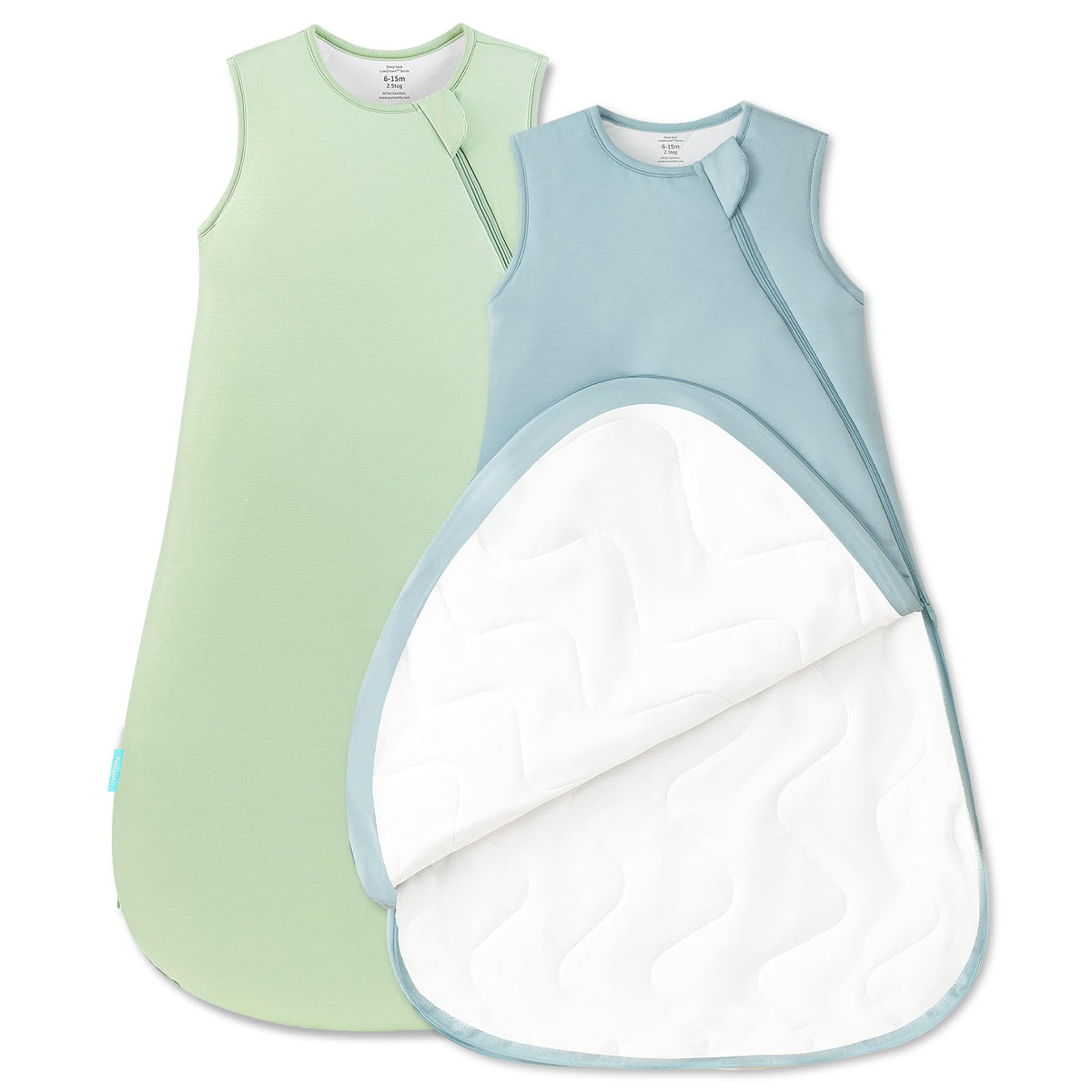PurComfy Quilted Sleep Sack fabric close-up showing buttery softness for warmth