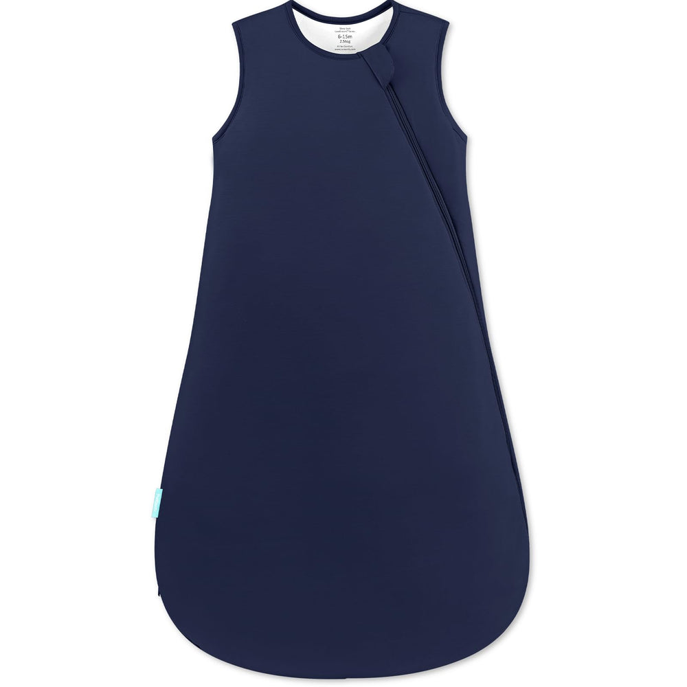 PurComfy Quilted Supersoft Sleep Sack Midnight front view highlights cozy warmth for overnight comfort