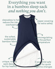 PurComfy sleep sack zipper and opening illustrate easy dressing for wiggly toddlers.