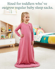 PurComfy sleep sack 49in length supports growth spurts.