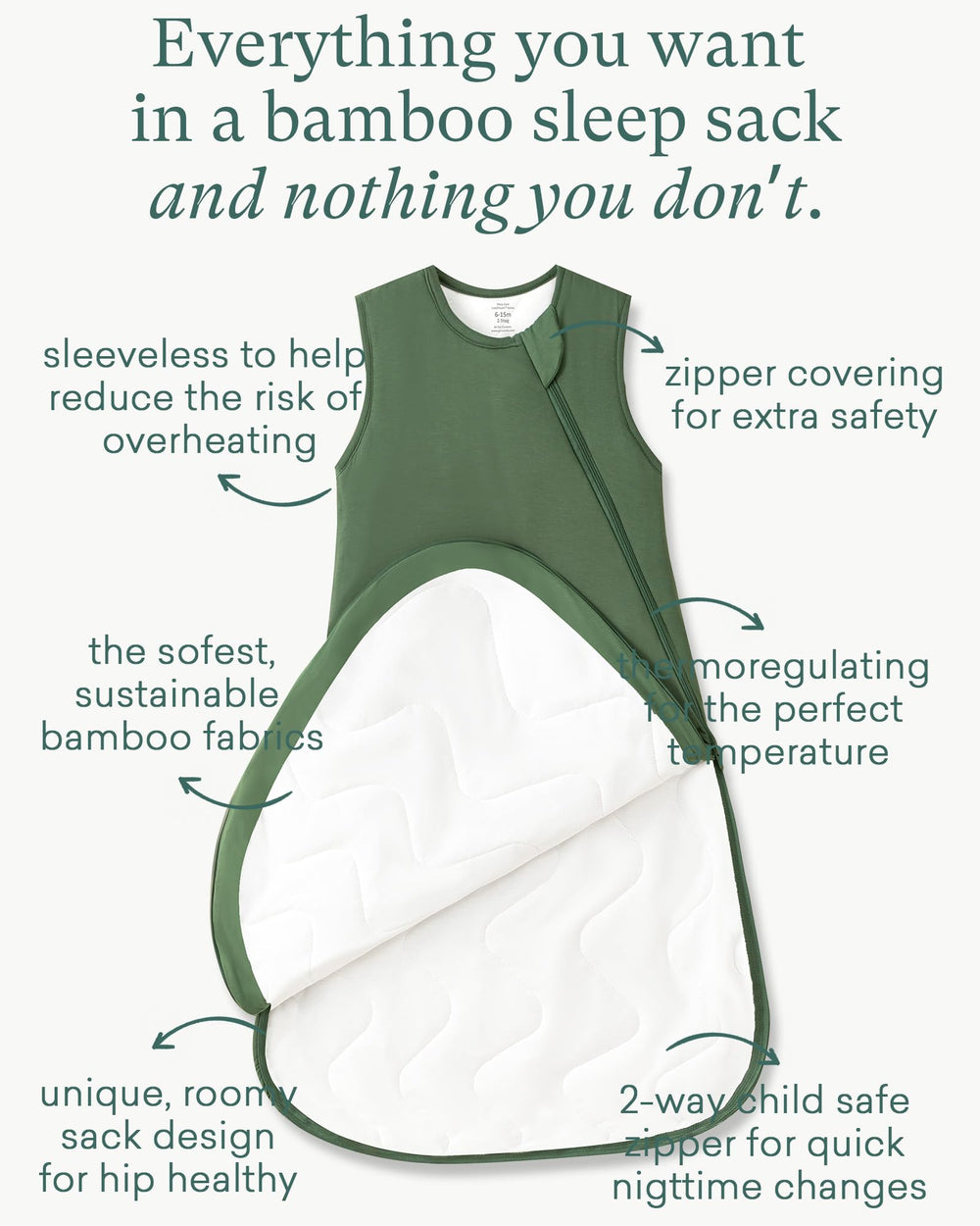 PurComfy toddler movement in sleep sack demonstrates room to kick and bend