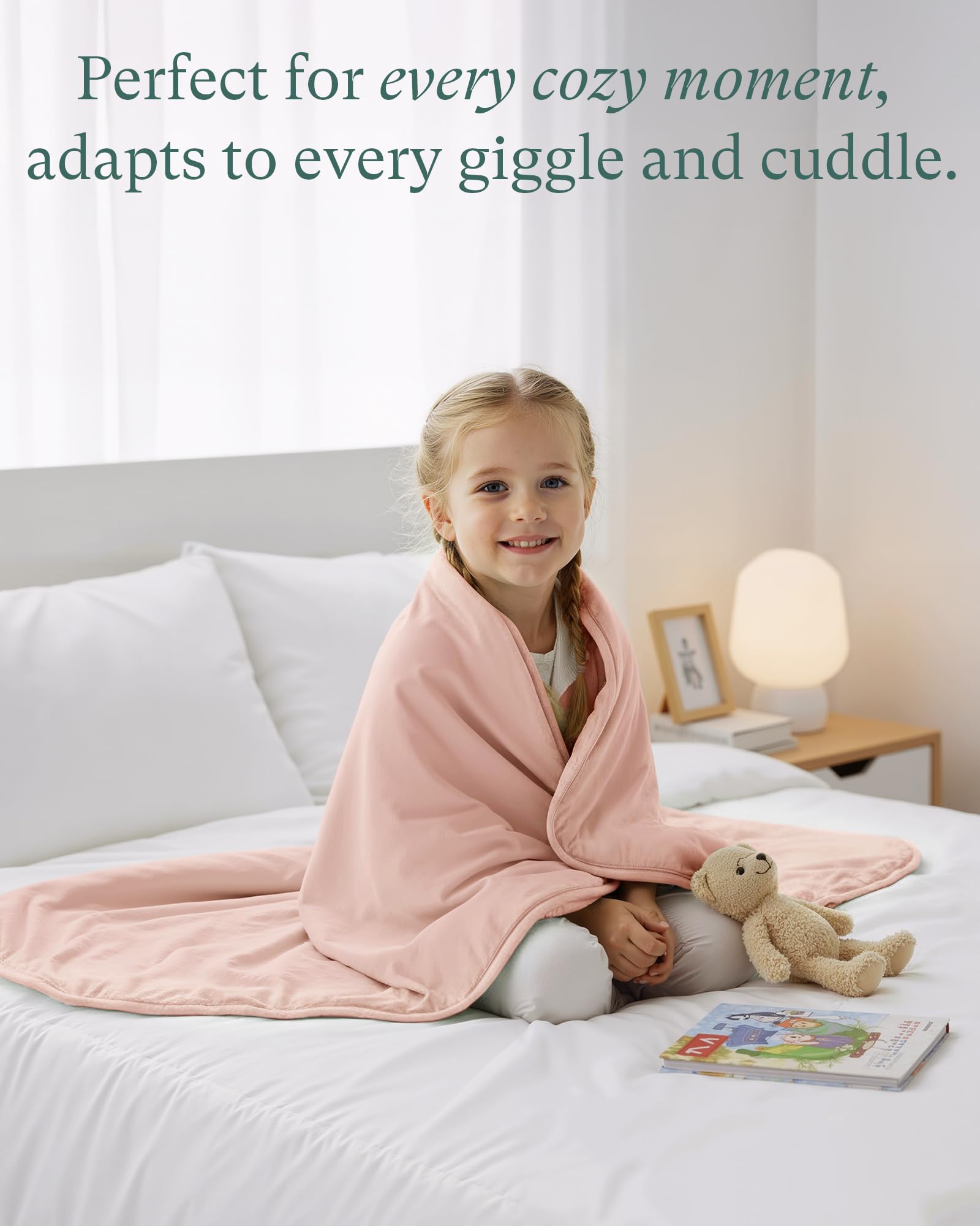 PurComfy Supersoft blanket being machine washed for busy families