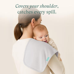 PurComfy burp cloth trio in three colors for everyday gifting.