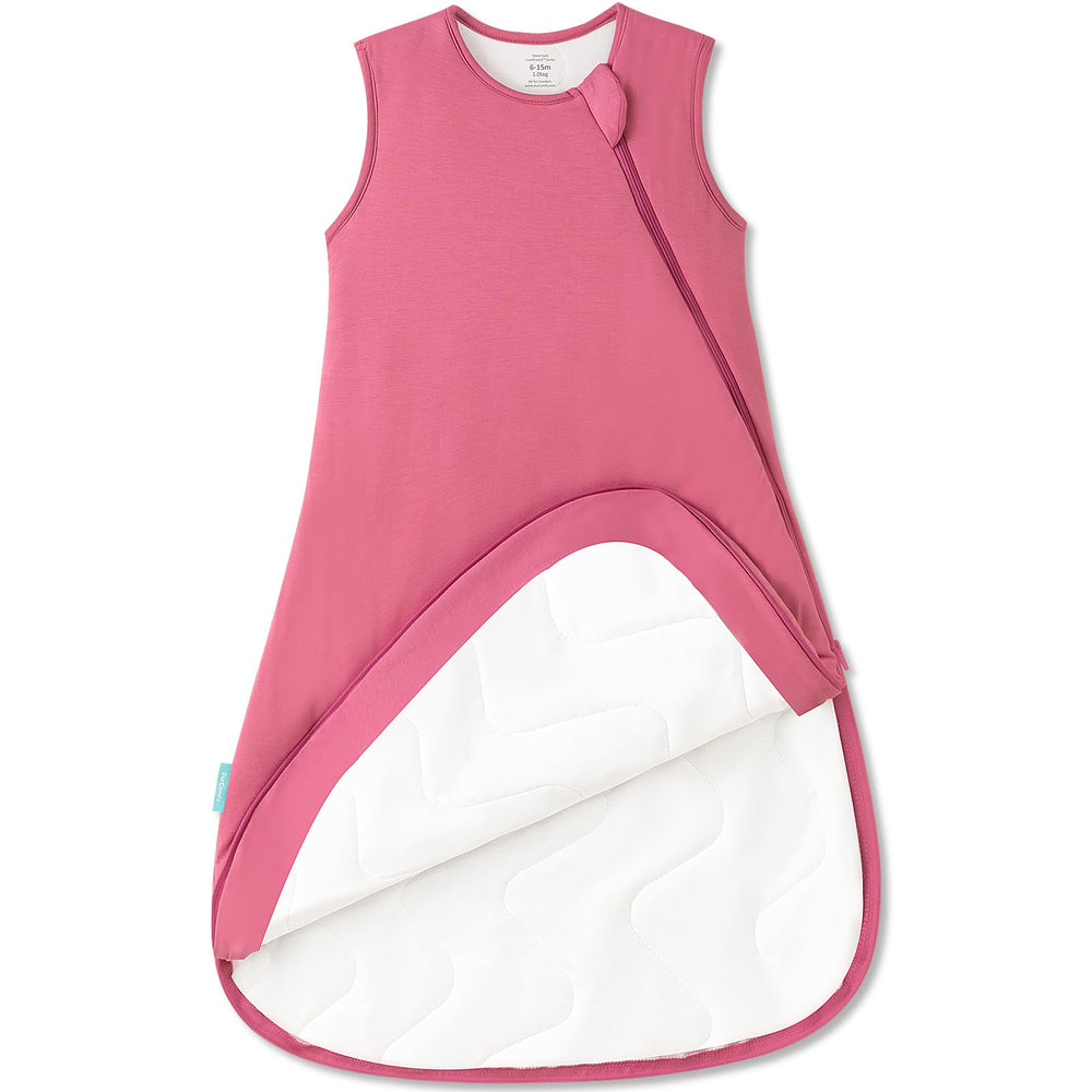 PurComfy Supersoft Sleep Sack Berry front view for cozy secure overnight sleep