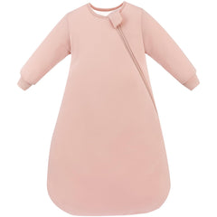 PurComfy Supersoft sleep sack blush front view for all-night warmth.