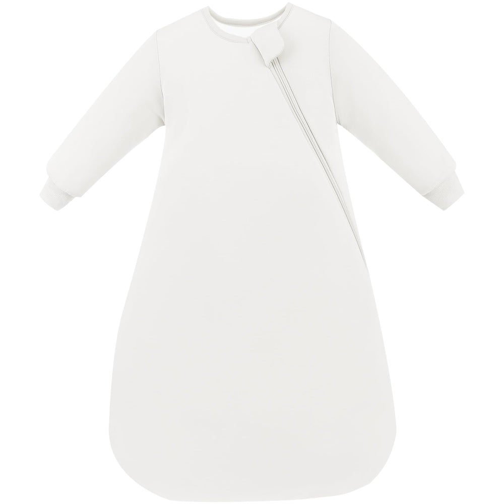 PurComfy Supersoft sleep sack cream fabric close-up shows plush softness for cozy nights