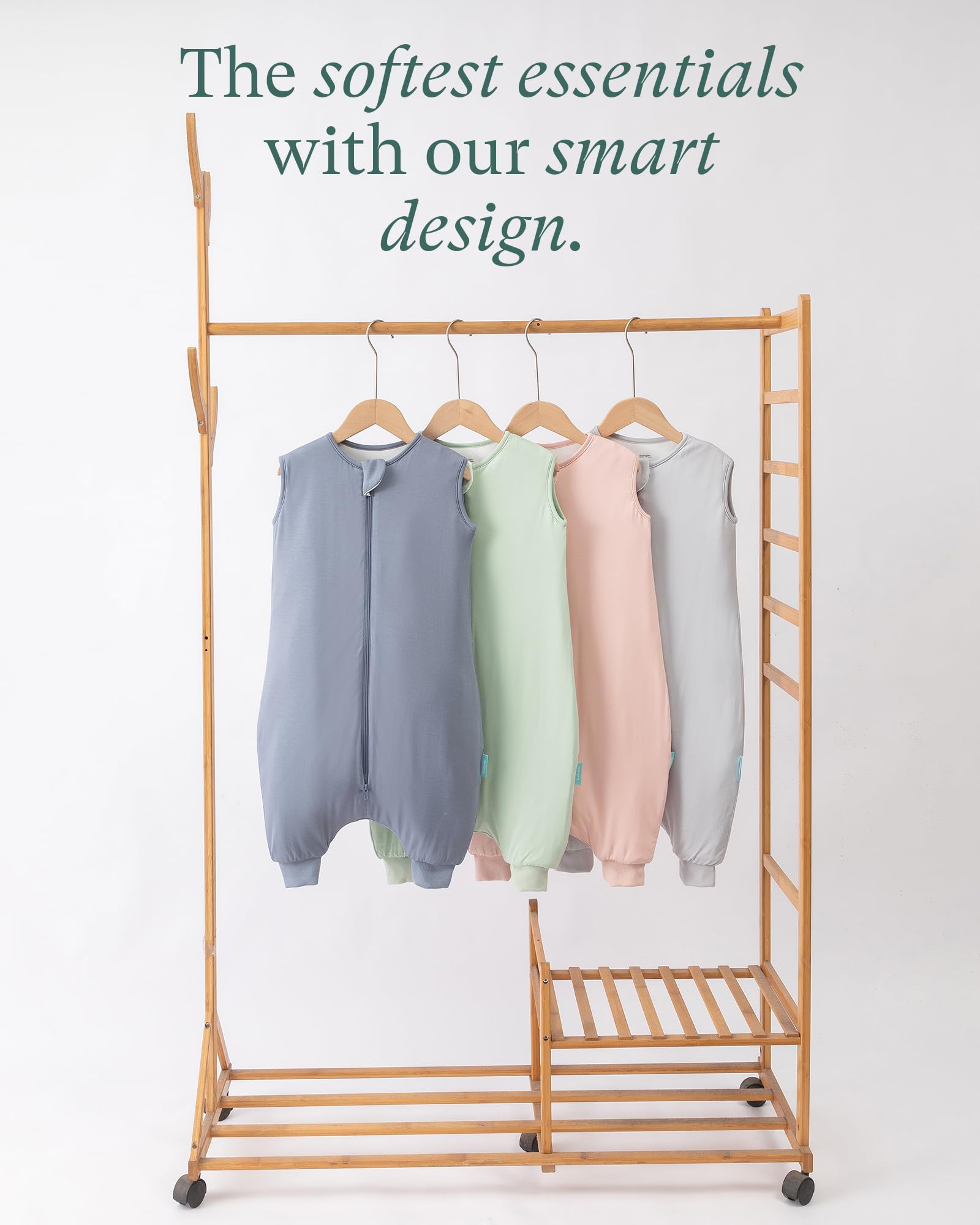 PurComfy Supersoft sleep sack is early walker-friendly with roomy leg space for movement.