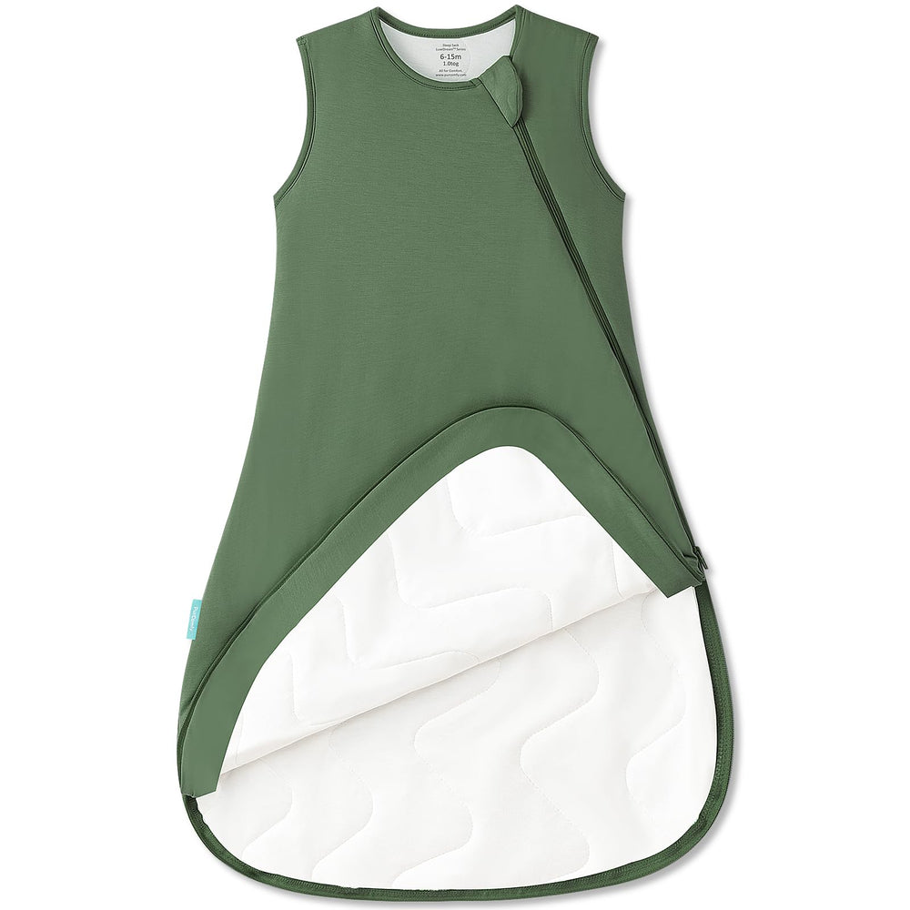 PurComfy Supersoft Sleep Sack Forest front view shows cozy fabric for peaceful naps