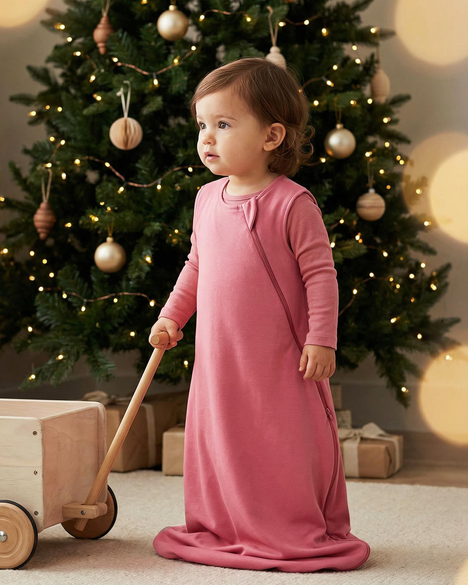 PurComfy Supersoft Sleep Sack wearable blanket function supports safe night warmth.