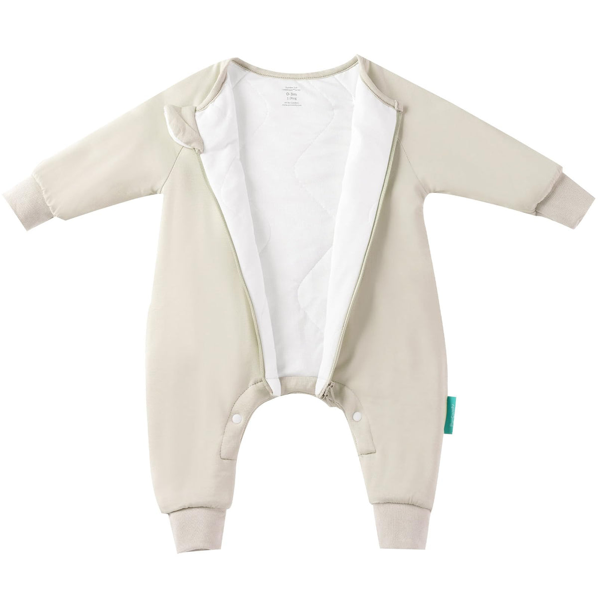 PurComfy Supersoft sleepsuit fabric close-up shows skin-friendly, buttery-soft texture