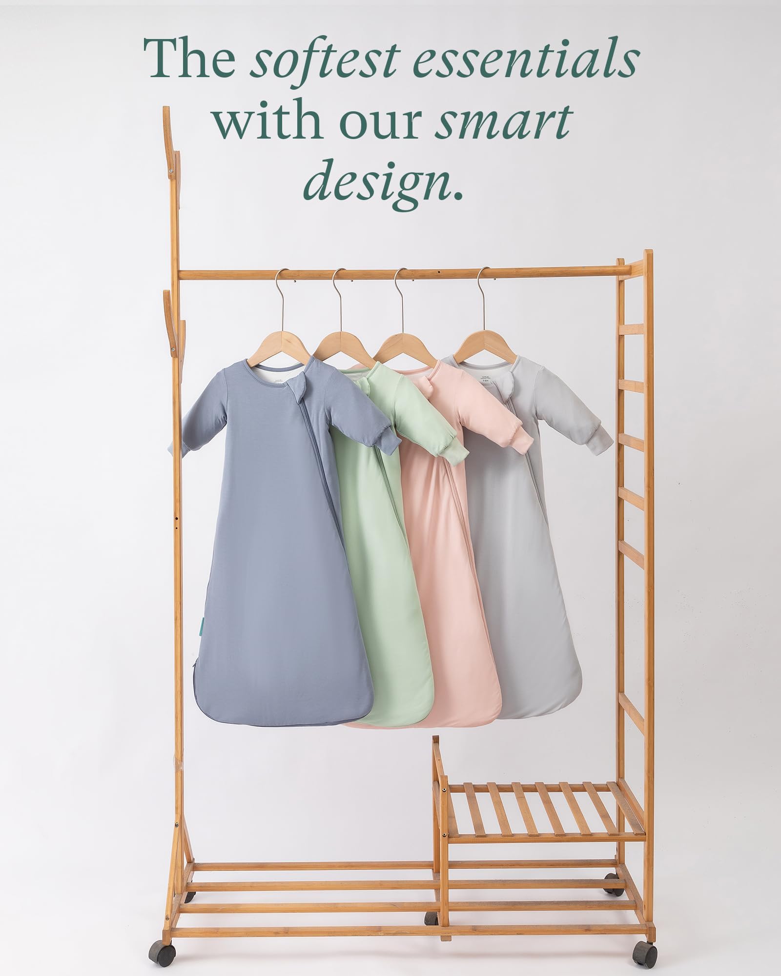 PurComfy Supersoft Sleepsack with zipper design aids quick diaper changes while maintaining warmth